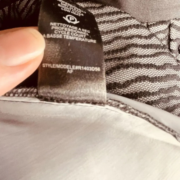 Robert Rodriguez Zebra Stripe Lace Sleeveless Flared Dress - Picture 14 of 14